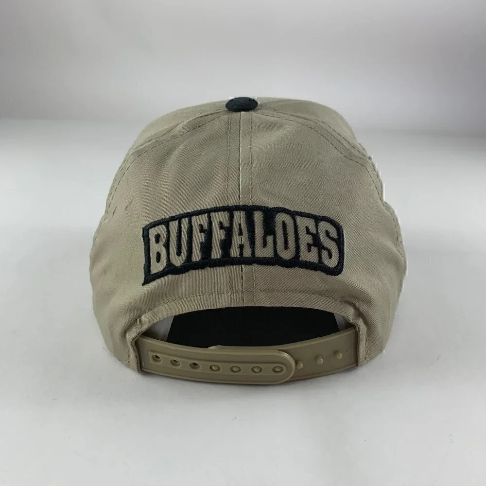 Colorado Buffaloes NCAA Vintage Beige Black Annco Youth Snapback Hat